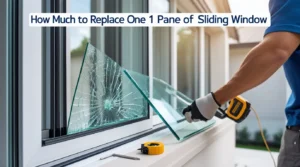 How Much to Replace One Pane of Sliding Window