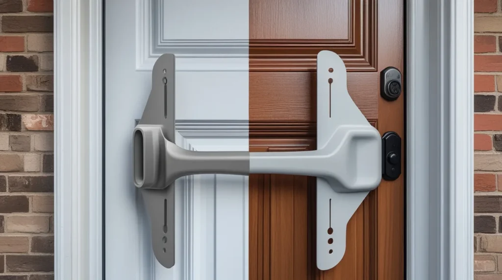 Door Guard Fitting Instructions Aligning and Securing the Guard