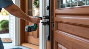 how to install door security guard