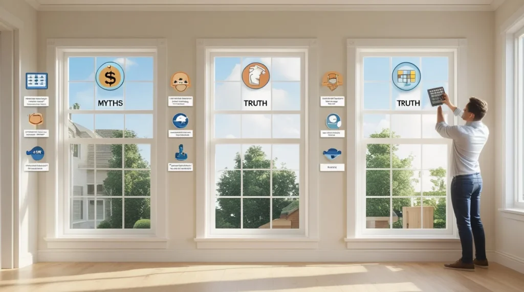 Common Misconceptions About Double Hung Windows