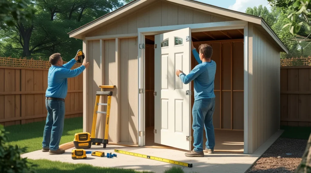 Step-by-Step How to Replace Shed Door Easily
