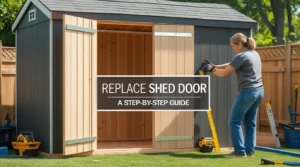 replace shed door